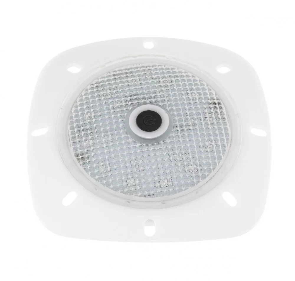 Magnetické svetlo biely rámček, 18 LED biele, 2 W, 200 lm