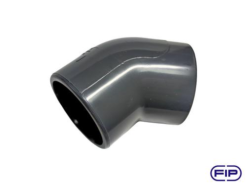 Koleno 45° PVC 50 x 50 mm lepenie / lepenie